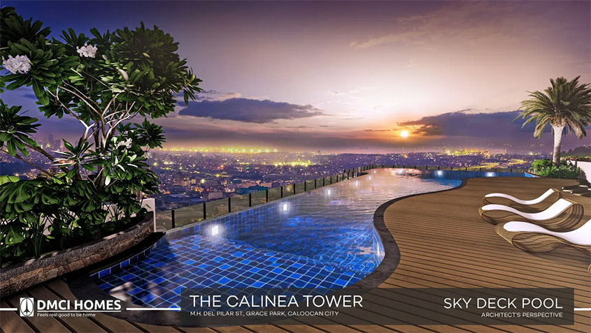 The Calinea Tower in Caloocan City by DMCI Homes