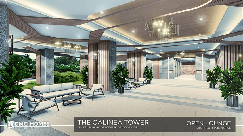 The Calinea Tower in Caloocan City by DMCI Homes