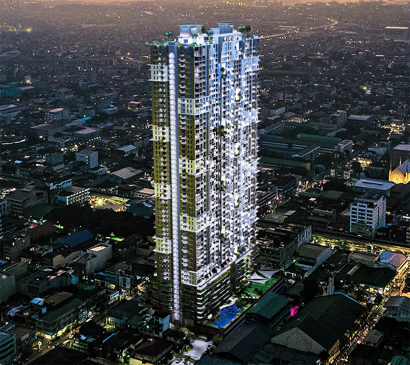 The Calinea Tower in Caloocan City by DMCI Homes