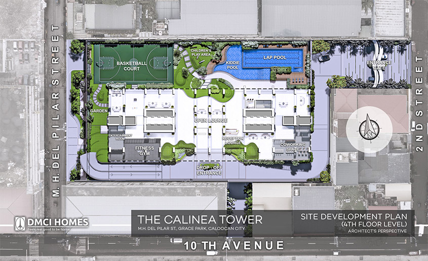 The Calinea Tower in Caloocan City by DMCI Homes