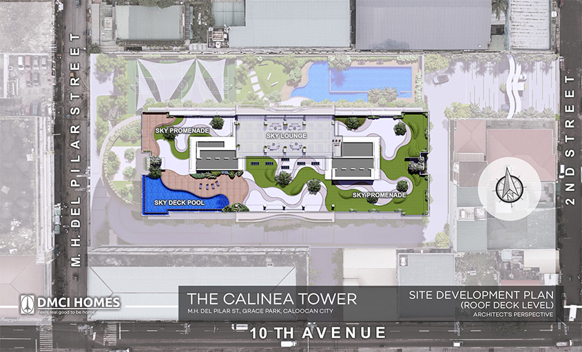 The Calinea Tower in Caloocan City by DMCI Homes